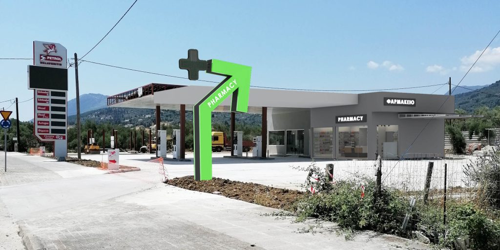 Ανακαίνιση φαρμακείου Κολυβάς στη Λευκάδα